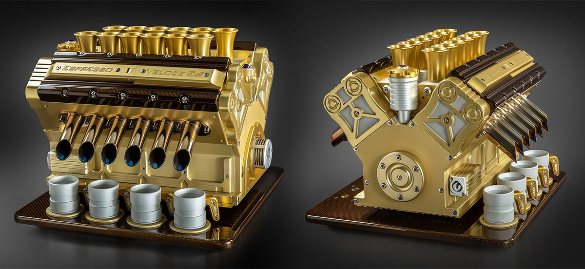 The most luxurious coffee machine in the world