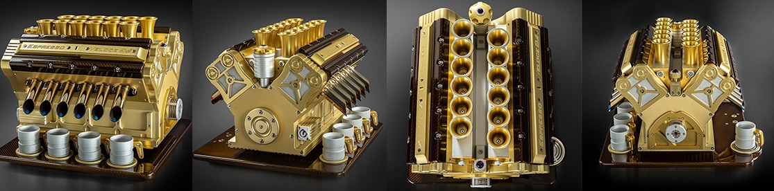 The most luxurious coffee machine in the world