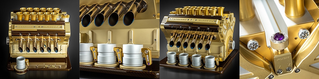 The most luxurious coffee machine in the world