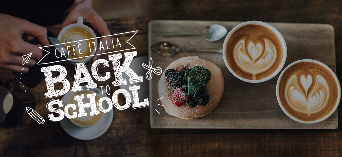Coffee machines for a powerful back to school