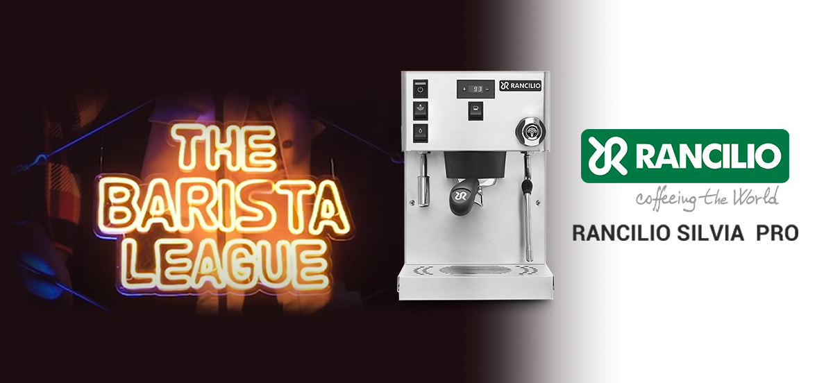 Rancilio Silvia PRO official sponsor of the reality show "The Barista League"