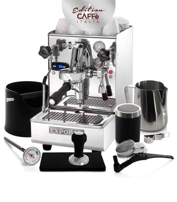 Expobar Brewtus IV Multiboiler Volumetric Pump Caffe Italia Kit Edition 2 Caffe Italia