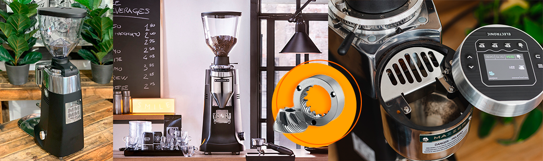 What are coffee grinders with doser?
