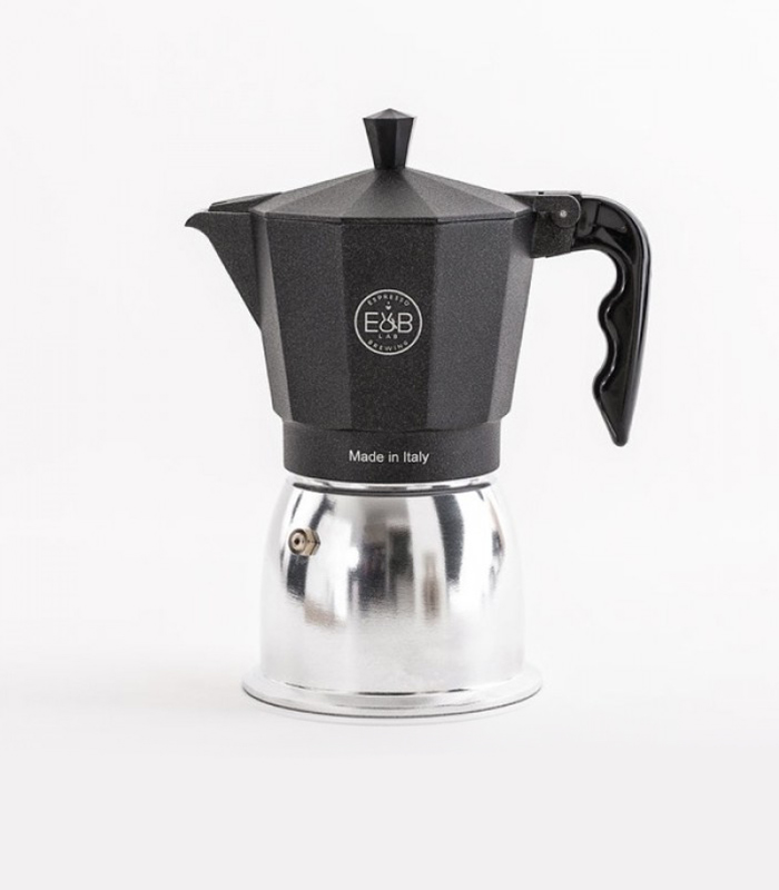 E&B Lab by IMS 3 Cup Stovetop Moka Pot