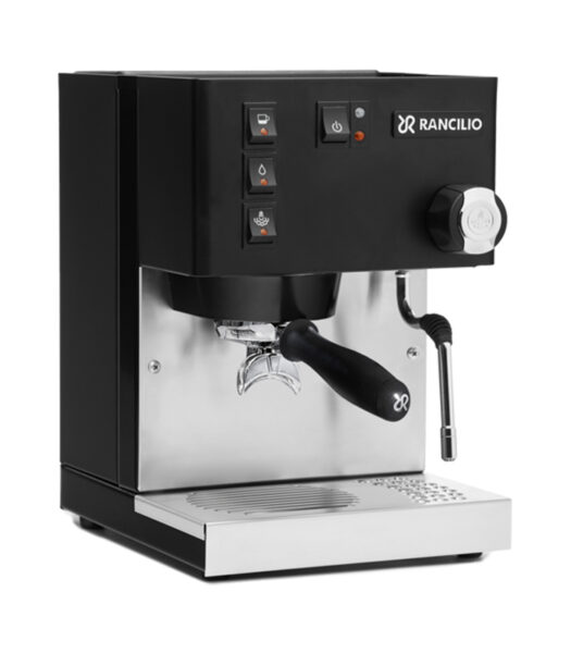 Rancilio Silvia V6 Black E & Rancilio Rocky SD Black | Caffè Italia