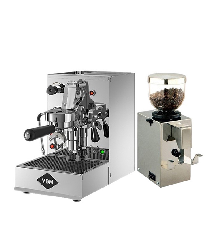 Vibiemme Domobar Inox & Isomac Professional Grinder