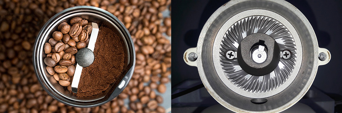 Why is it important to clean the coffee grinder?