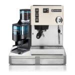Rancilio Silvia V6 White & Rancilio Rocky D Black & Rancilio Base BS50