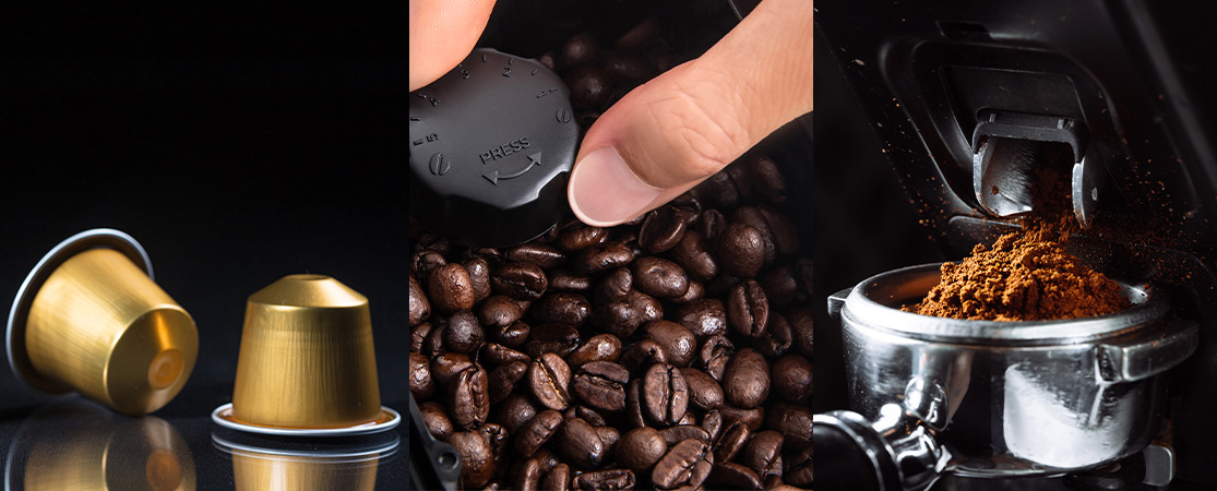 Do you prefer coffee in pods, beans or powder form?