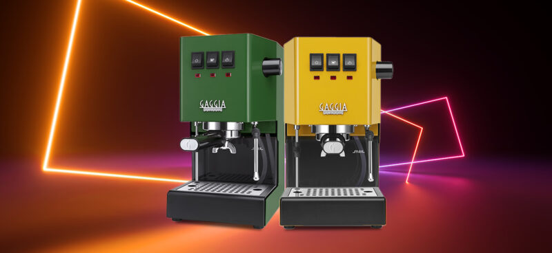 New Energy Vibes Colors for the Gaggia Classic Evo Pro