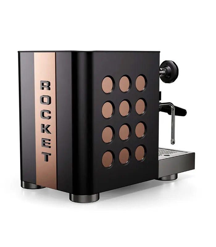新品Rocket Appartamento ロケットアパルタメント　黒/銅 Rocket Appartamento TCA CE Black/Copper | Caffè Italia