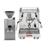 La Pavoni New Cellini Evolution & New Kube Mill Cromo