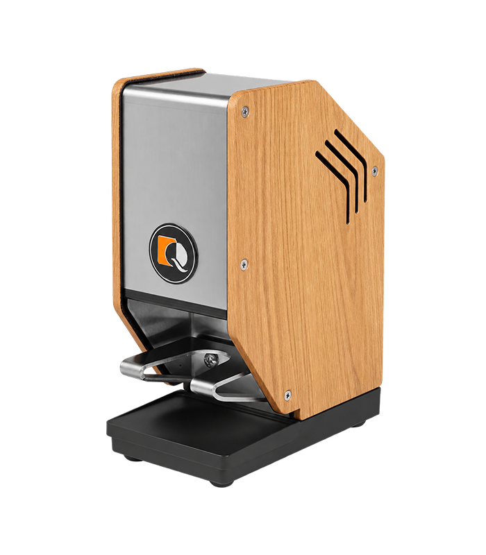 Quamar Newton 250Q Automatic Coffee Tamper - Wood effect